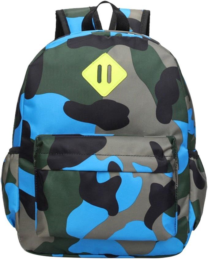 Camo Prints Preschool Kindergarten Backpack Schoolbag Camouflage Toddler Kids Bookbag Daycare Bag | Amazon (US)