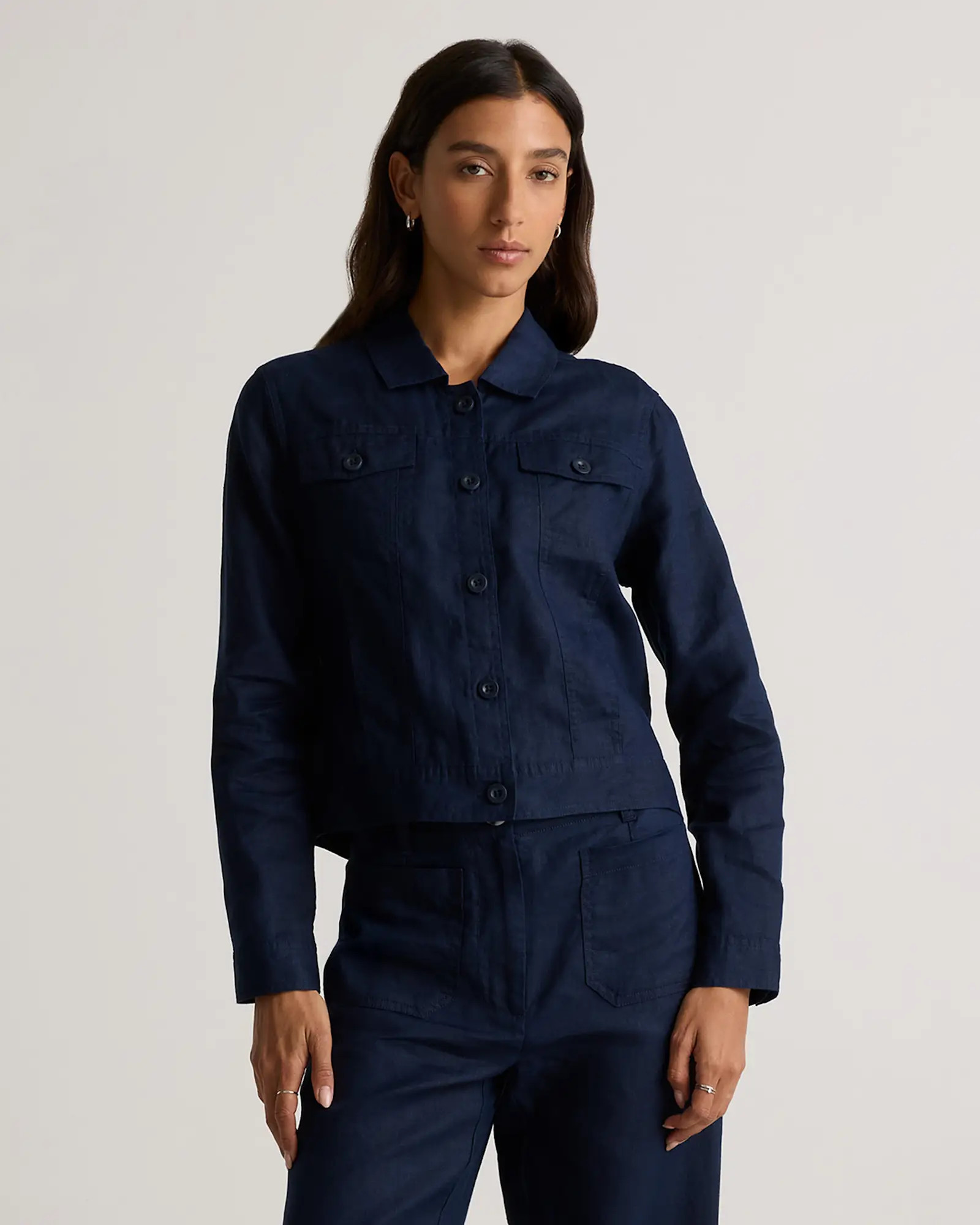 100% European Linen Jacket | Quince