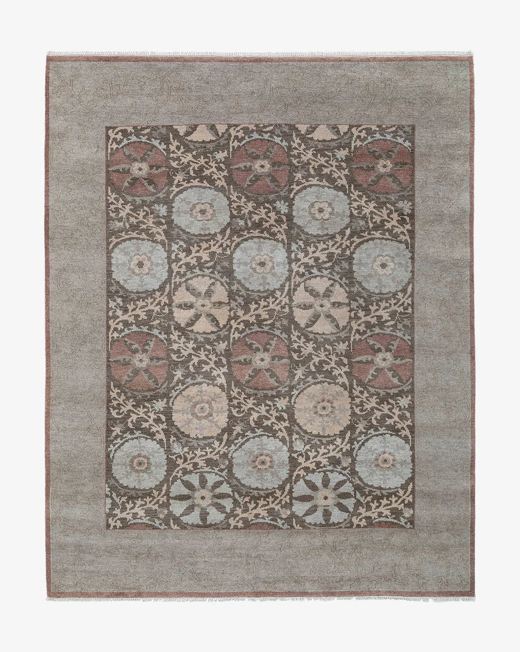 Suzani Hand-Knotted Wool Rug | McGee & Co.
