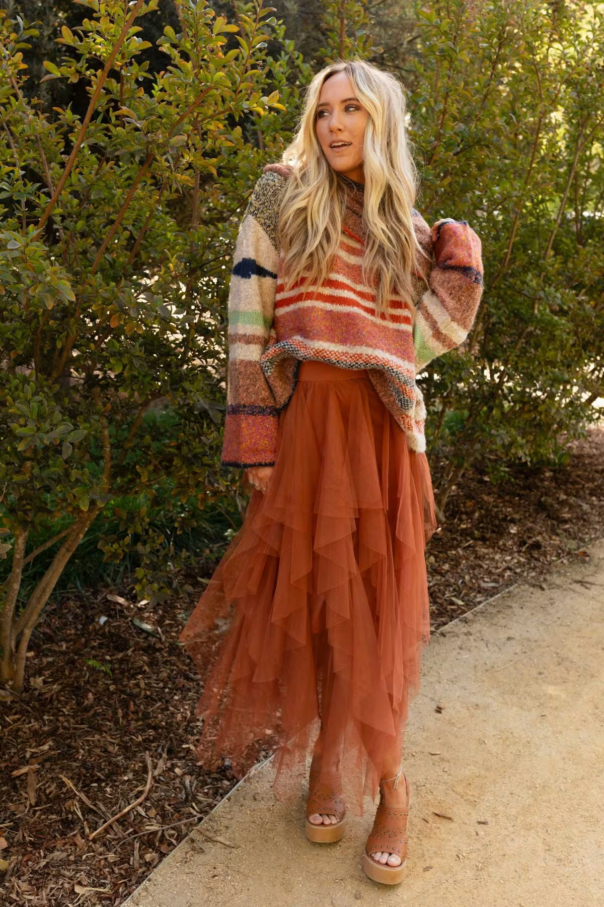 Got To Be Me Striped Sweater — Three Bird Nest | Three Bird Nest