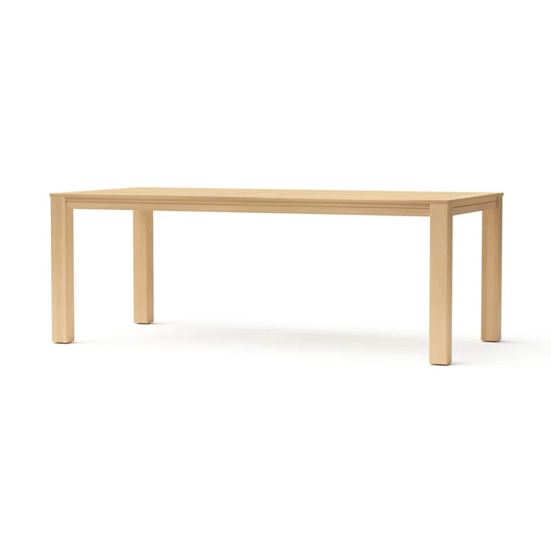 Sehrish Rectangular Acacia Outdoor Dining Table | Wayfair North America