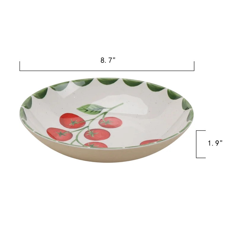 Better Homes and Gardens Bamboo Melamine Tomato Dinner Bowl | Walmart (US)
