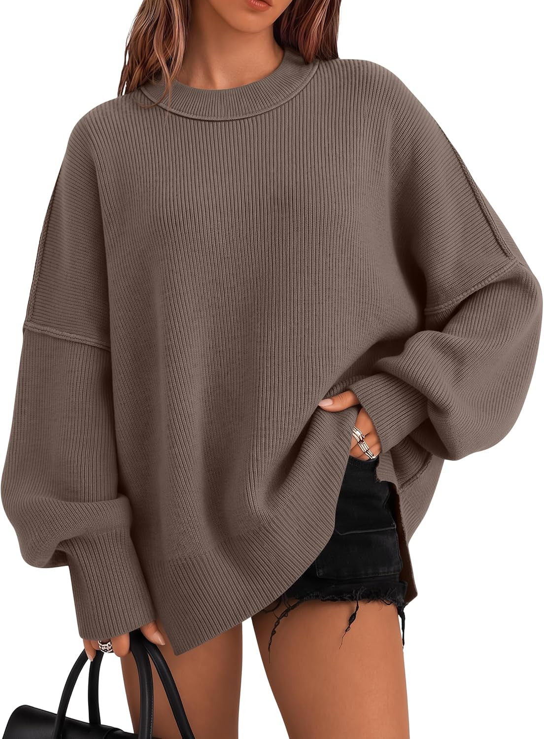 LILLUSORY Oversized Sweaters for Women 2026 Fall Fashion Outfits Clothes | Amazon (US)