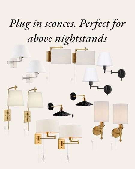 Sconces. Bedroom decor. Lighting. Traditional home. Vintage decor. Classic style. Timeless 

#LTKfindsunder100 #LTKover40 #LTKhome