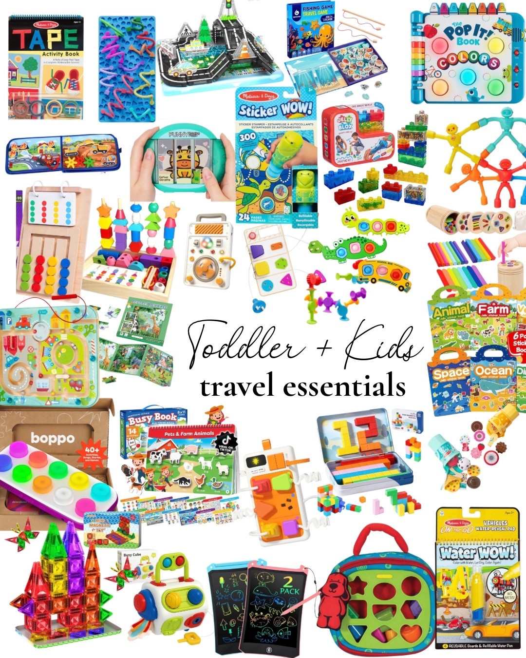 Kids travel toys and games! Perfect for airplane and long car rides. Screenless fun entertainment! 

#kidstravelessentials #toddlertravel #toys #giftideas #airplanetoys #screenfree #stockingstuffers #baby #1yearold #2yearold #3yearold #5yearold #4yearold #familytravel

#LTKKids #LTKTravel #LTKBaby