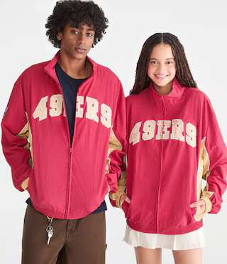 San Francisco 49ers Full-Zip Track Jacket | Aeropostale