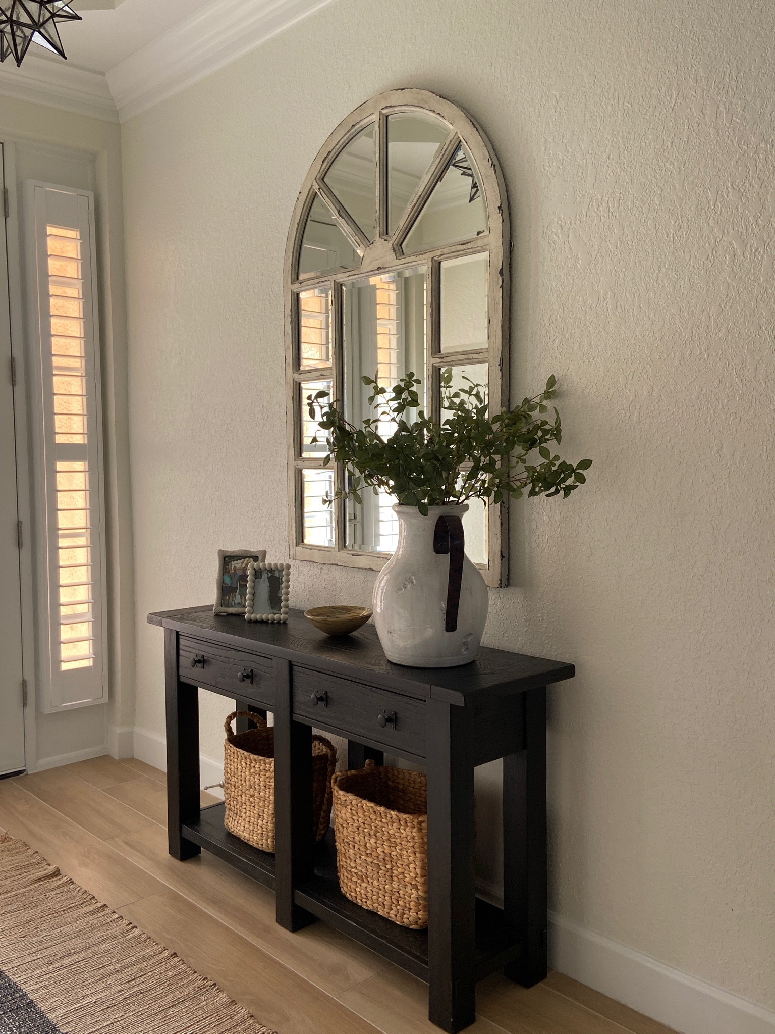Mirror is from Ethan Allen paired with this Pottery Barn console table!

#LTKHome #LTKFindsUnder50 #LTKSaleAlert