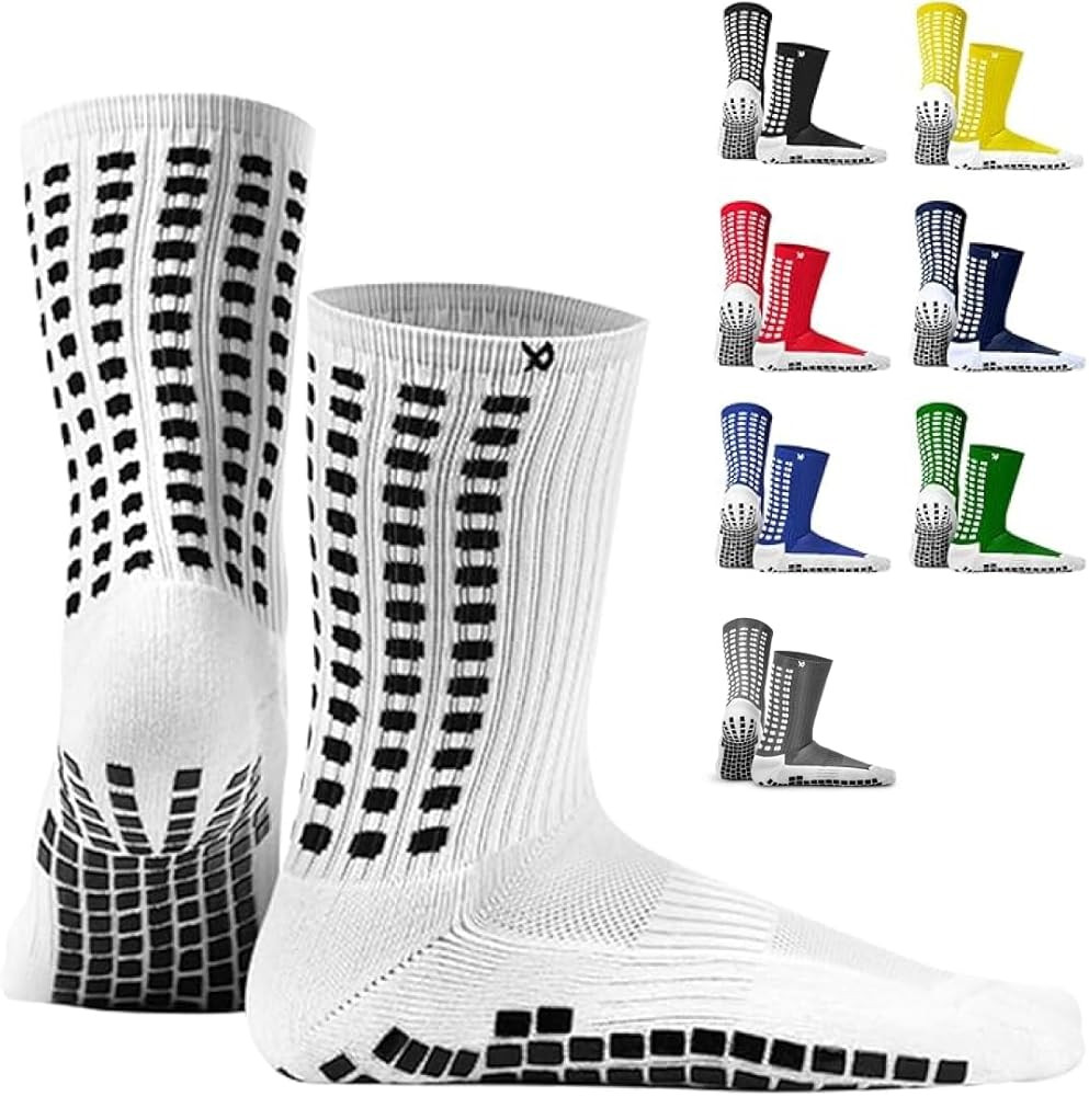 Lux Dual Grip Socks - Soccer Grip Socks for Men and Women. GripArray Performance & Comfort | Amazon (US)