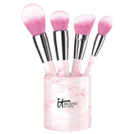 Rose Marble Complexion Makeup Brush Set - IT Cosmetics | IT Cosmetics (US)