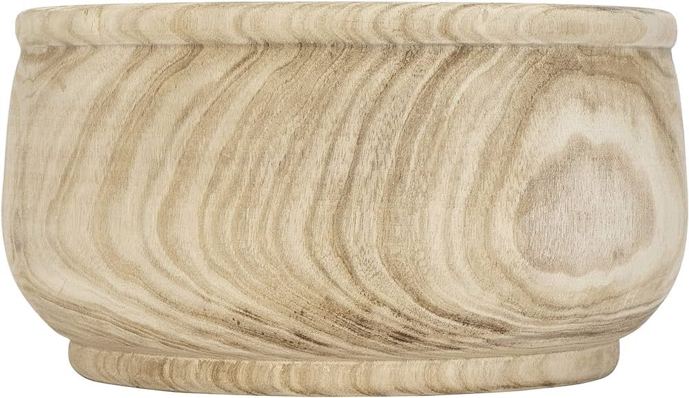 Creative Co-Op Medium Natural Paulownia Wood Planter | Amazon (US)