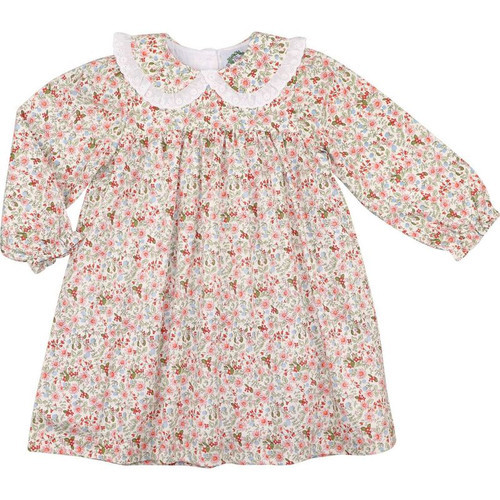 Fall Liberty Floral Eyelet Dress | Cecil and Lou