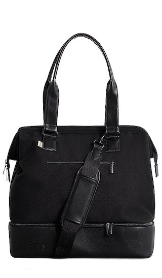 BEIS The Mini Weekend Bag in Black. | Revolve Clothing (Global)