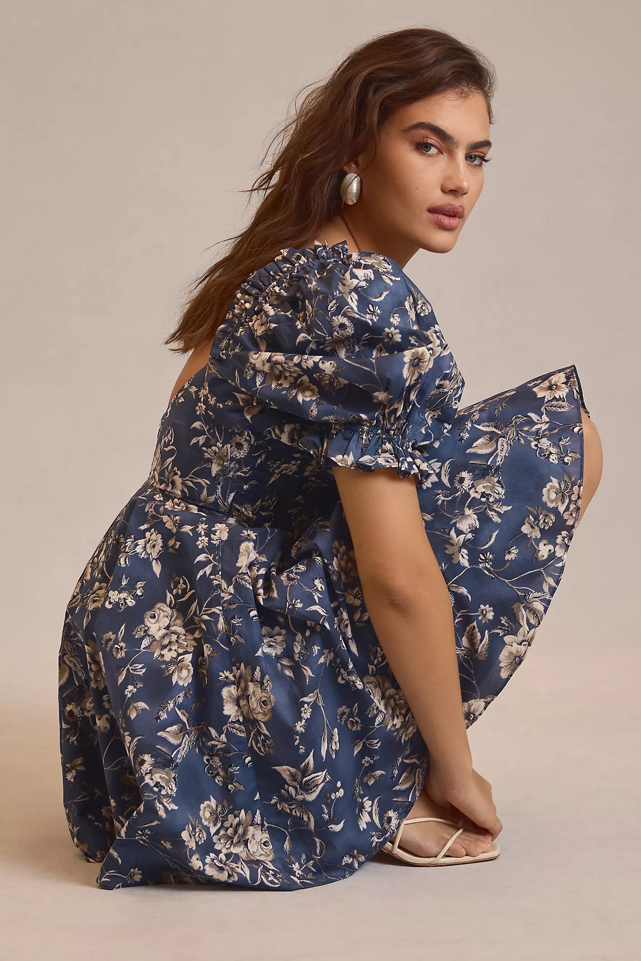 Selkie Puff-Sleeve Mini Dress | Anthropologie (US)