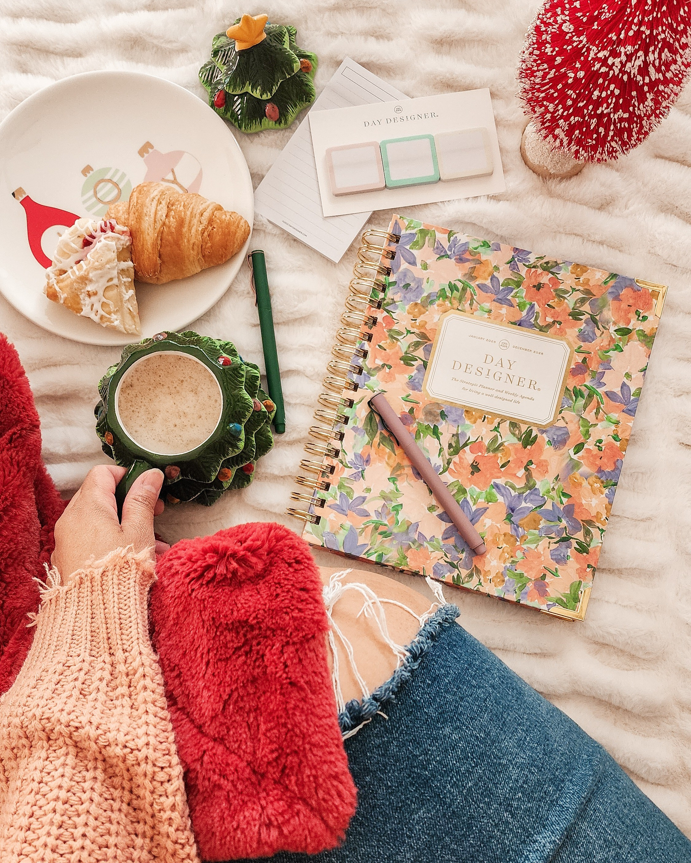 #ad With the holidays upon us, a 2025 @thedaydesigner would make a great gift for any friend, family member or that special someone in your life. Everyone loves setting new goals each year and a planner is the best for planning ahead. If you know me, I love being intentional and my Day Designer helps keep me focused. Their planners are dated, includes a to-do list, a schedule, monthly calendar, and so much more. Head over to Day Designer to find the perfect planner to gift this holiday season. Use code "chasingtheflores" for 15% off your order. #daydesigner #ltk #daydesignerpartner #liketkit #LTKfamily 

#LTKGiftGuide #LTKHoliday #LTKSeasonal