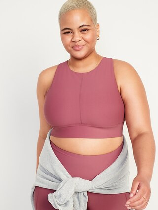 Medium Support Powersoft Cutout Sports Bra for Women XS-XXL | Old Navy (US)