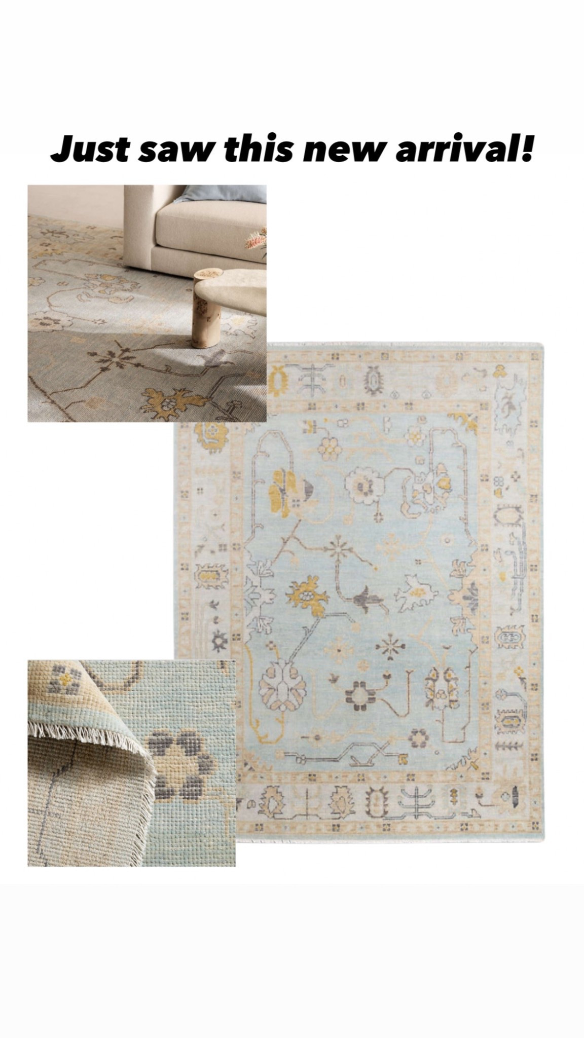 New rug! Obsessed with this! 

#LTKHome