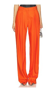 David Koma Tapered Trouser in Orange from Revolve.com | Revolve Clothing (Global)