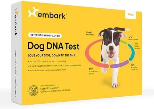 Embark Breed Identification Kit - Most Accurate Dog DNA Testing Kit - 99% Breed Ancestry Accuracy... | Amazon (US)