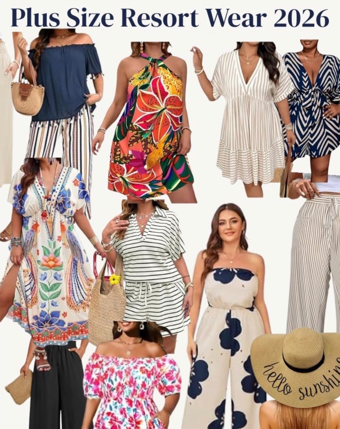Cute vacation outfits should be easy to find in every size, so I rounded up some bright dresses, breezy pieces, and warm-weather outfits.

Which one would you wear?

Share this with someone planning a trip somewhere sunny.
Follow @dailyfindsbyerica for daily finds + real life in between.

plus size resort wear 2026 | plus size vacation outfits | curvy resort fashion | plus size tropical dresses | plus size beach vacation outfits | curvy vacation outfits | inclusive vacation fashion

#PlusSizeStyle
#CurvyFashion
#VacationOutfits
#InclusiveFashion
#DailyFinds

#LTKPlusSize #LTKSaleAlert #LTKSwim