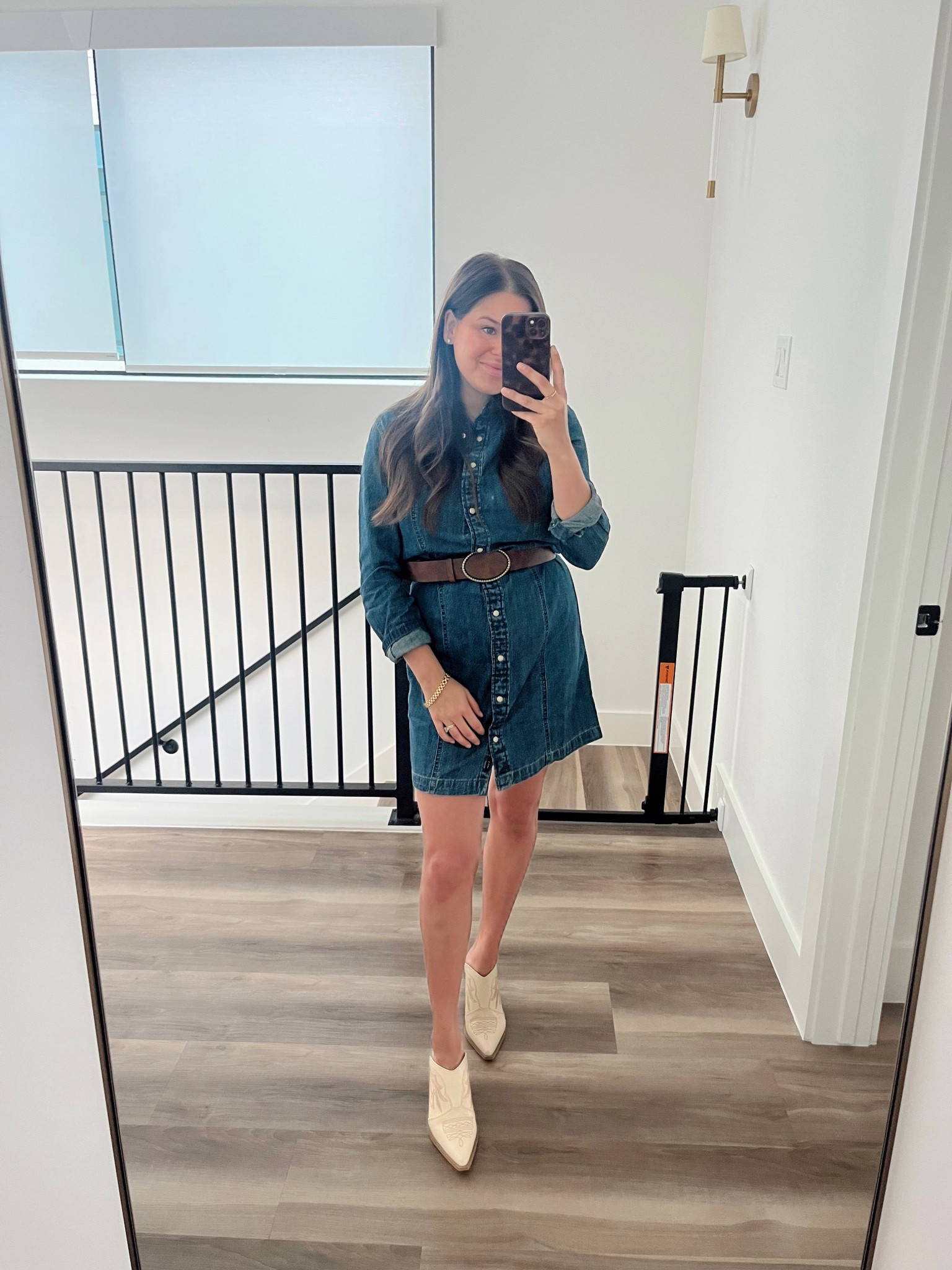 Love a great fall denim! This one is super soft but still holds its structure. This dress is 30 and will be a staple this fall! 

#LTKFindsUnder50