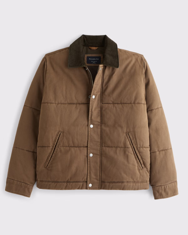 Workwear Puffer | Abercrombie & Fitch (US)