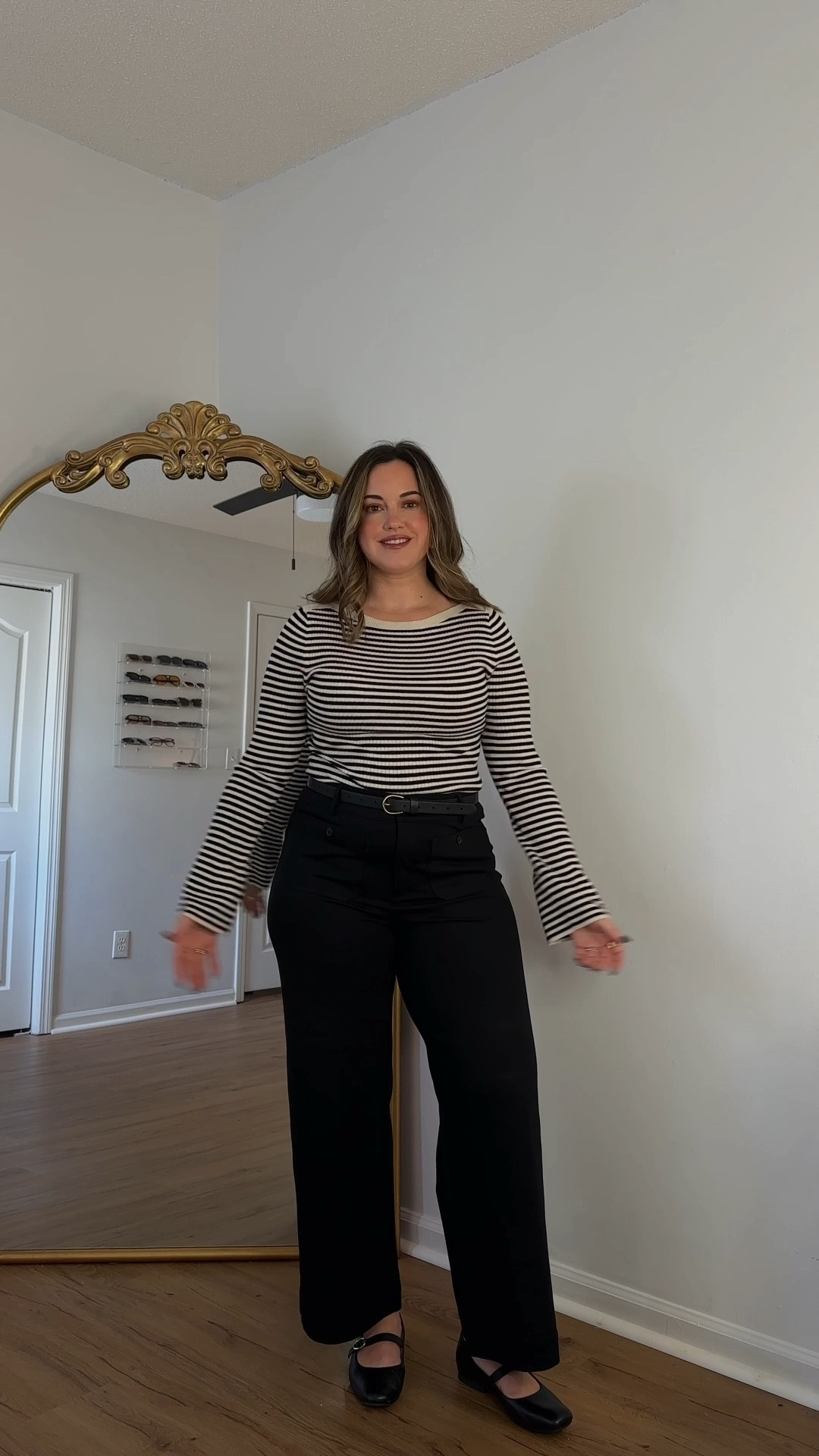 LOVE this outfit!!! Top and bottoms qre true to size! 

#LTKWorkwear #LTKStyleTip #LTKWatchNow