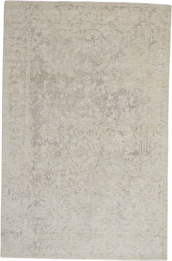 Feizy Reagan Distressed Ornamental Wool Rug - Beige & Natural Tan - Available in 5 Sizes | Alchemy Fine Home