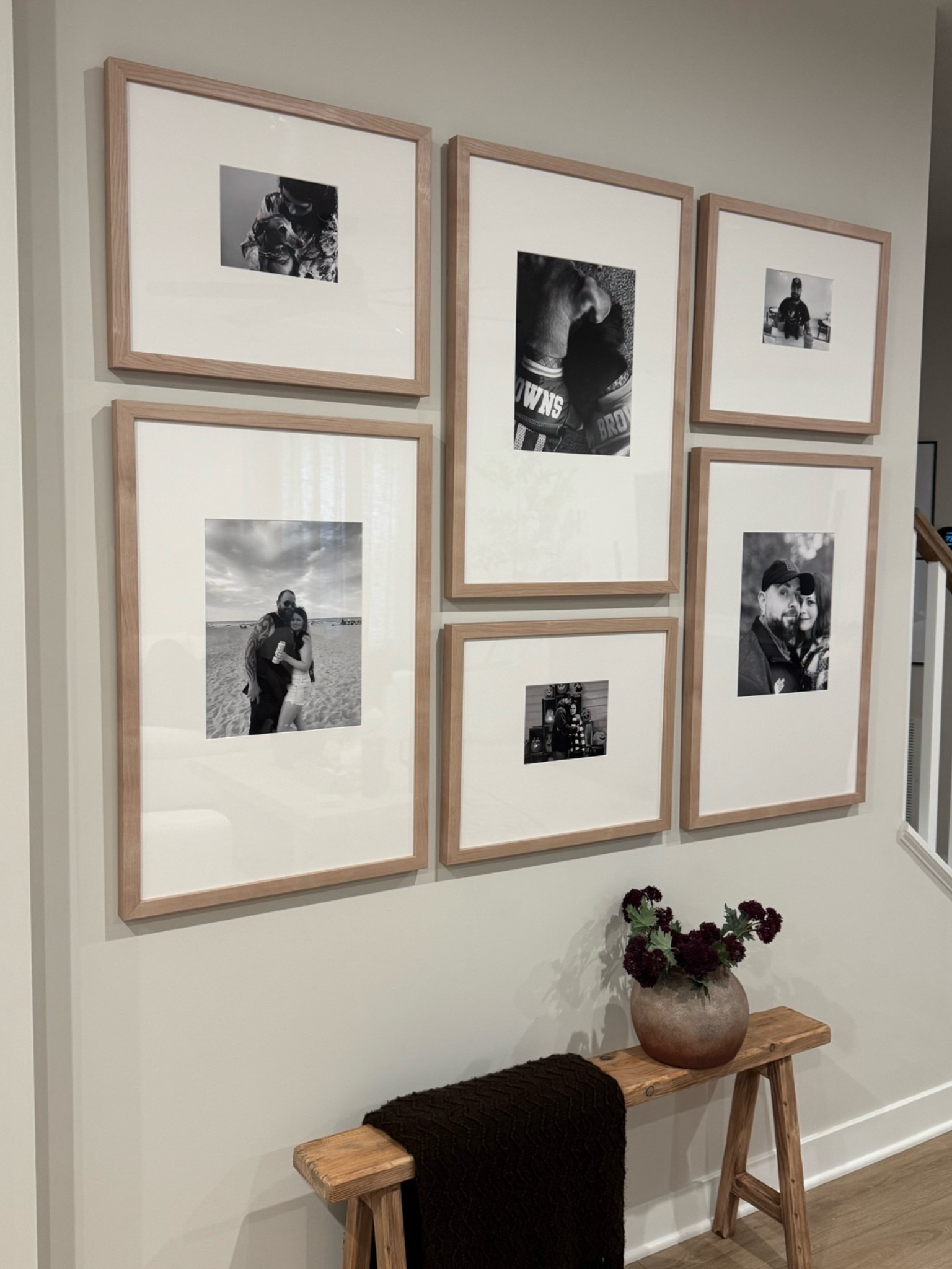 Gallery frames, gallery, wall, picture frames, awkward wall, ideas, living room styling, entryway styling, bench

#LTKSaleAlert #LTKHome #LTKOver40