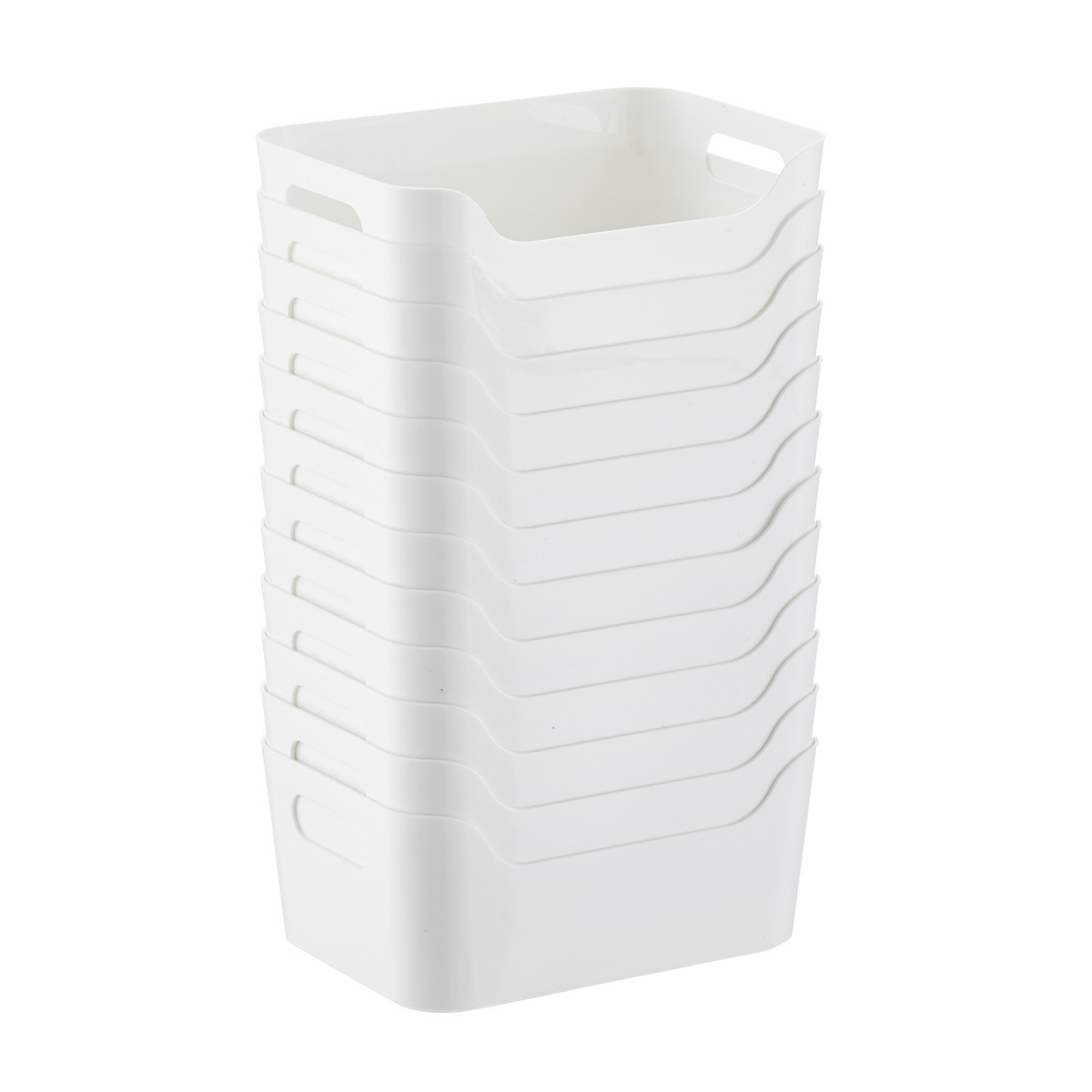 Plastic Storage Bins with Handles | The Container Store