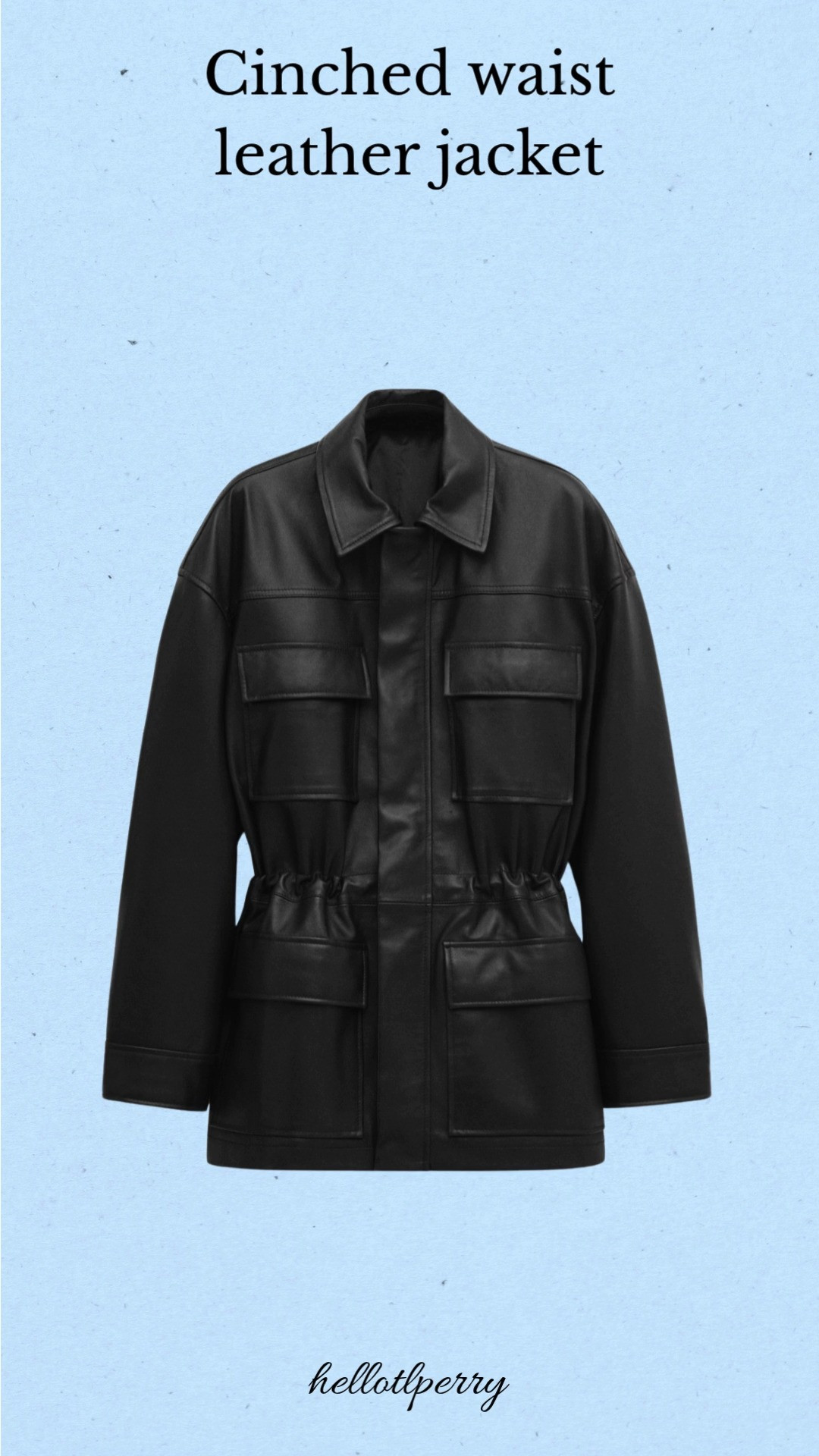 A cinched waist leather jacket is one of those timeless pieces that instantly elevates any outfit, and this one from Mango is the perfect mix of structured and chic. The tailored waist creates a flattering silhouette while the classic black leather keeps it effortlessly cool and versatile. Style it with denim, trousers, or layered over a dress for an elevated everyday look. If you’re building a capsule wardrobe, a cinched leather jacket like this is a must-have outerwear staple that works from season to season.

#leatherjacket #mangostyle #springlayers #capsulewardrobe #everydaystyle #elevatedbasics #ltkstyle #ltkit #wardrobestaples #minimalstyle #effortlessstyle 

 #LTKgrwm #LTKSeasonal #LTKOver40