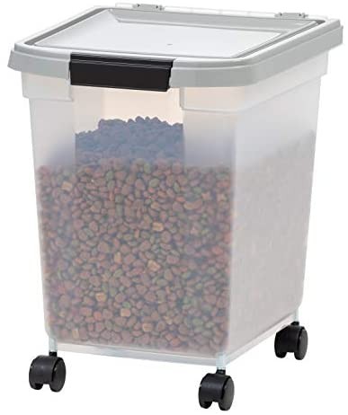 Click for more info about IRIS USA Airtight Pet Food Storage Container for Dog, Cat, Bird and Other Animals
