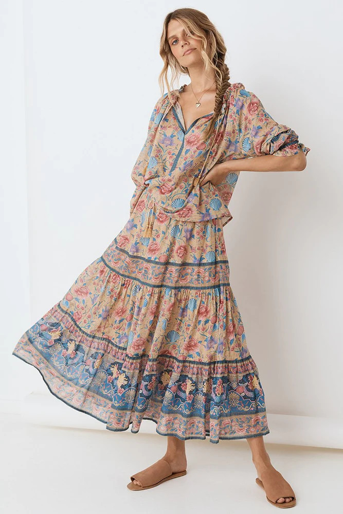 Seashell Maxi Skirt | Spell Designs (Australia & New Zealand)