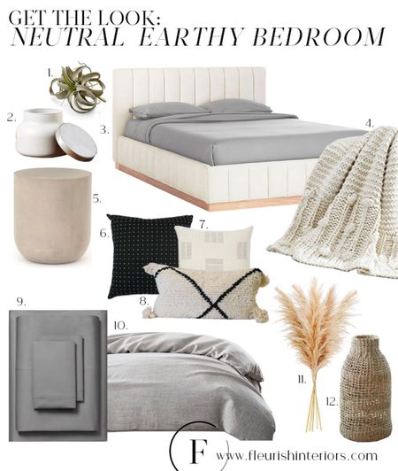 Get the look for a minimal yet cozy bedroom. We added lots of textures and kept the colors neutral for a modern coastal design. 

#neutraldecor #neutralbedroom #guestbedroom

#LTKunder100 #LTKhome #LTKSeasonal