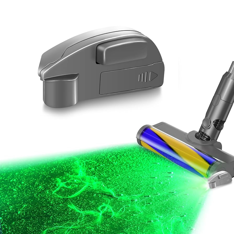 Vacuum Cleaner Dust Display LED Lamp Compatible with Dyson Shark Bissell, Reveal Microscopic Dust... | Amazon (US)