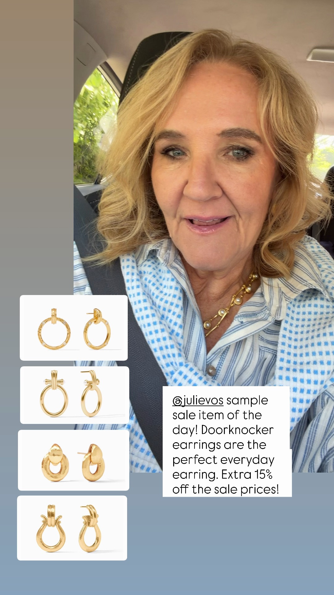 Julie Vos sample sale!!! Extra 15% off the sale price!

#LTKSaleAlert #LTKOver40 #LTKootd