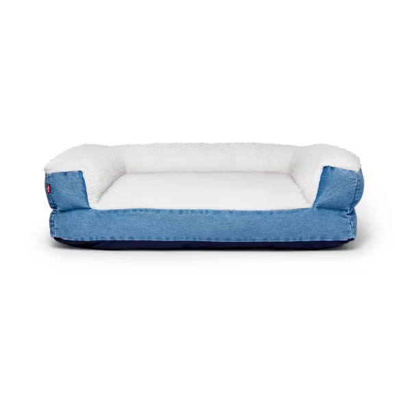 Denim & Sherpa Pet Bed - Blue - Levi's® x Target | Target