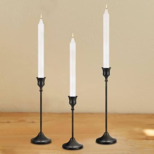 Amazon.com: Iron Taper Candle Holder - Decorative Candle Stand - Candlestick Holder for Wedding, ... | Amazon (US)