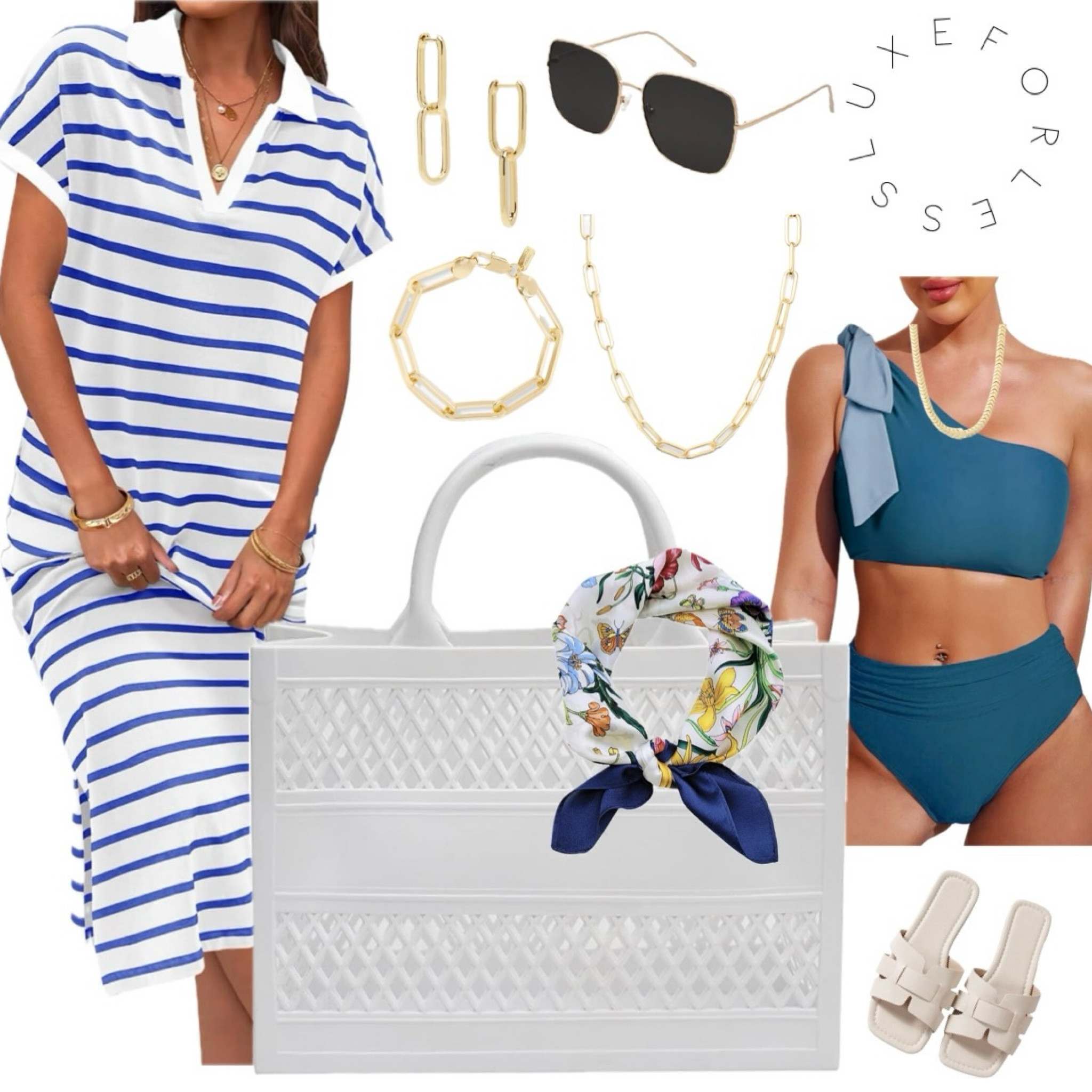 Luxe for Less Beach or Pool Day

Loving this jelly tote with a scarf to elevate the look!

Use code “ERIN” to save on all jewelry!

#LTKMidsize #LTKItBag #LTKFindsUnder50