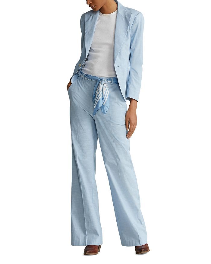 Chambray Cotton Blazer and Pants | Bloomingdale's (US)