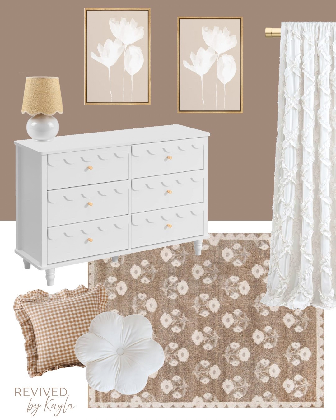 Taupe, floral girls bedroom decor mood board from Amazon 🤎

#homedecor #bedroomdecor #girlsroom #girlsroomdecor #floral #homeinspo #inspiration #inspo #moodboard #homedesign #roomdesign

#LTKHome #LTKFindsUnder50 #LTKFindsUnder100