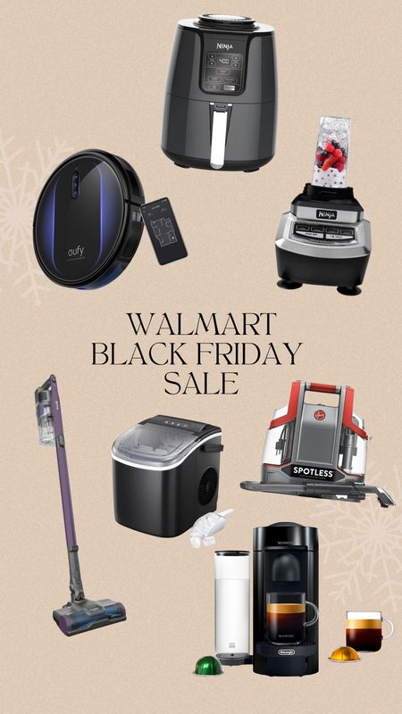 Black Friday Sale: 
eufy robovac 
robot vacuum
ninja blender 
sale finds 
Nespresso sale 
christmas gift ideas 
cordless vacuum 
walmart sale 
walmart sale finds 
