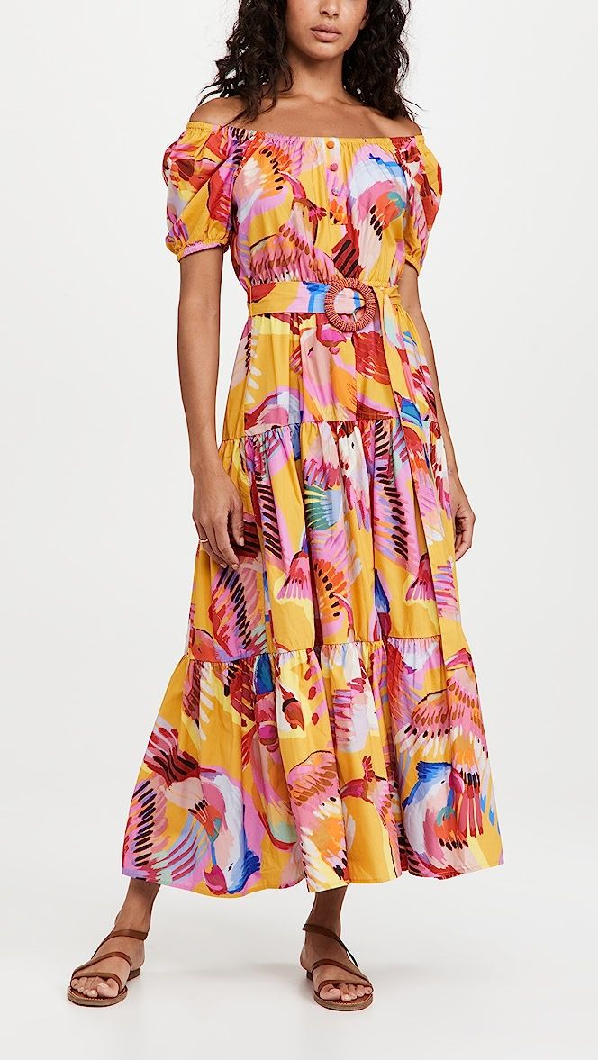 Neon Macaws Maxi Dress | Shopbop