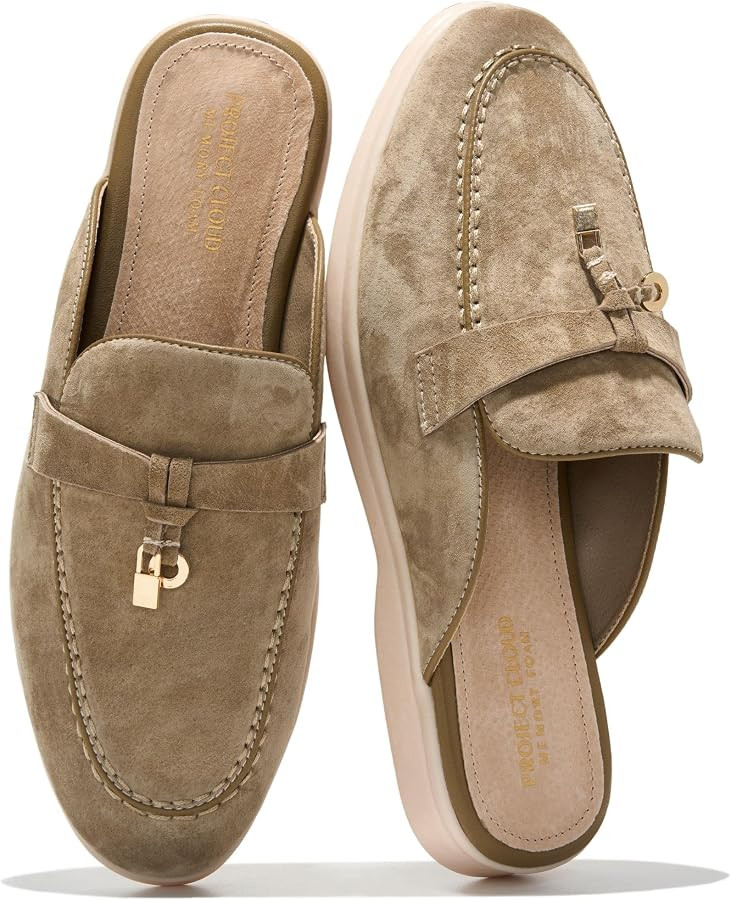 Project Cloud 100% Genuine Leather Mules for Women - Stylish Womens Mules | Amazon (US)
