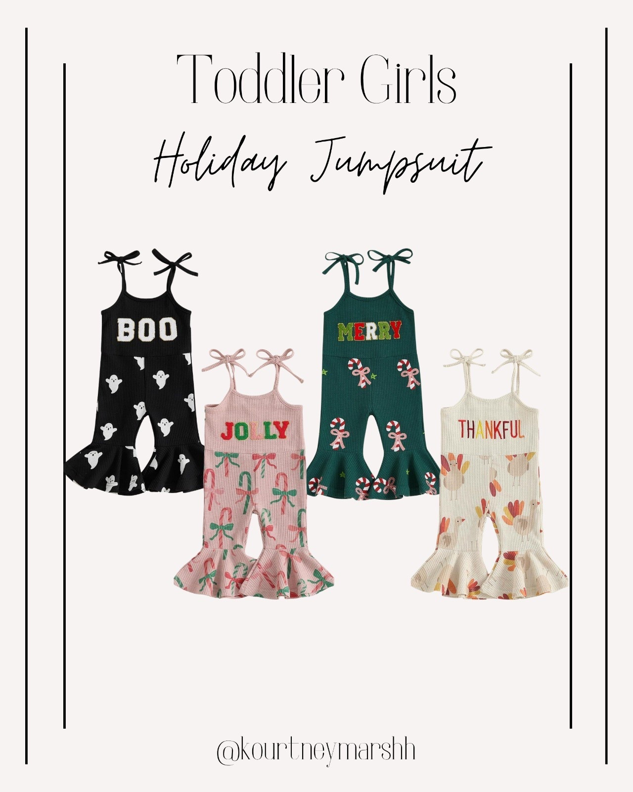 Toddler girl holiday jumpsuit 

#LTKHoliday #LTKHalloween #LTKSeasonal