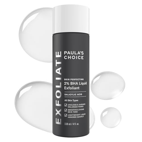 Paulas Choice--SKIN PERFECTING 2% BHA Liquid Salicylic Acid Exfoliant--Facial Exfoliant for Blackheads, Enlarged Pores, Wrinkles & Fine Lines, 4 oz Bottle | Amazon (US)