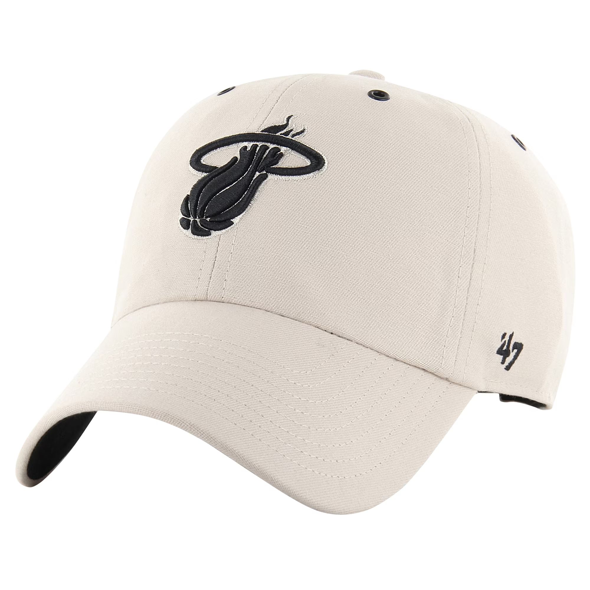Men's Miami Heat '47 Cream Lunar Clean Up Adjustable Hat | NBA store