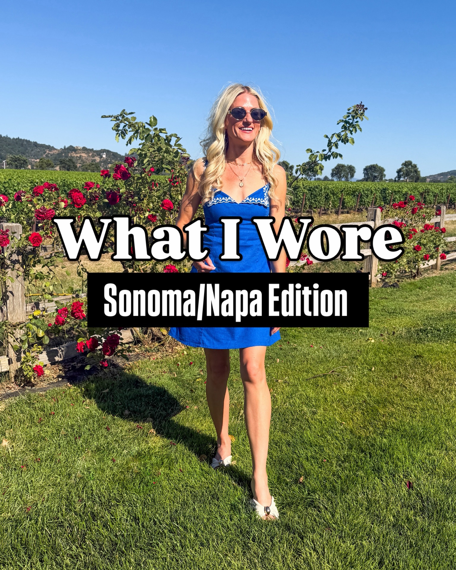What I wore in Sonoma and Napa! Chilly mornings and sunny afternoons I packed light sweaters and comfortable dresses to wear all day. Linen is the perfect material for summer!

#LTKootd #LTKgrwm