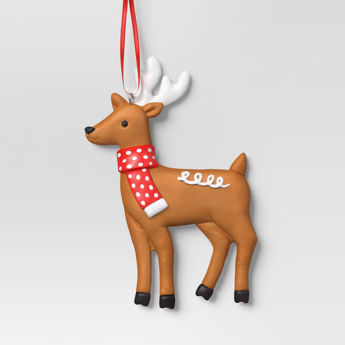 4.75" Christmas Clay Dough Gingerbread Deer Ornament - Wondershop™ | Target