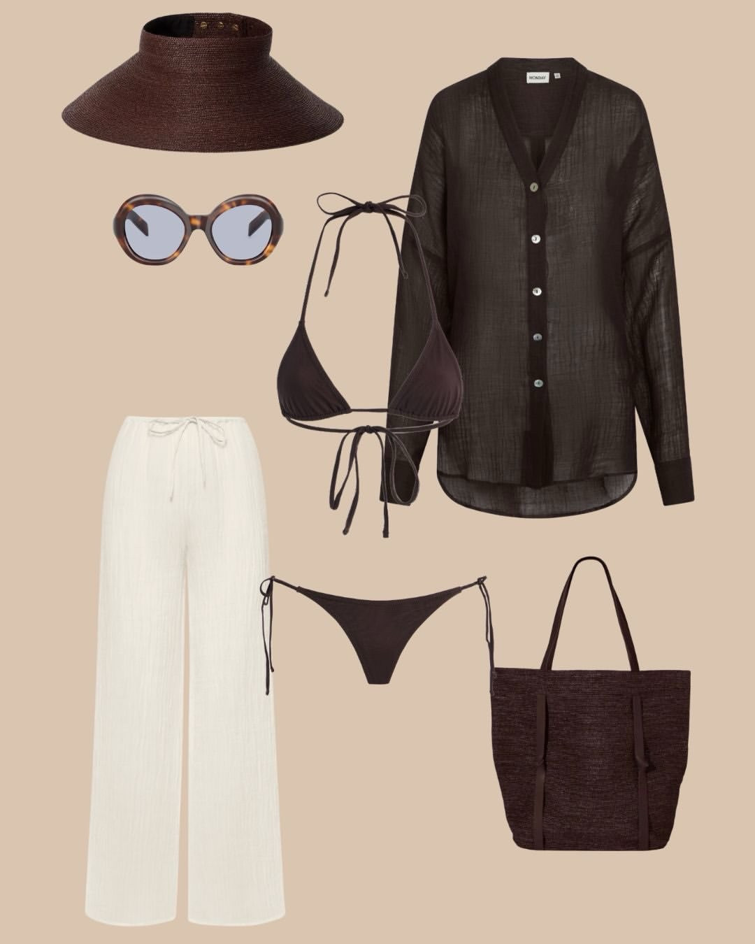 If you’re not planning your outfit around your sun hat, what are you doing? Sun protection always comes first 💁‍♀️

#LTKSwim