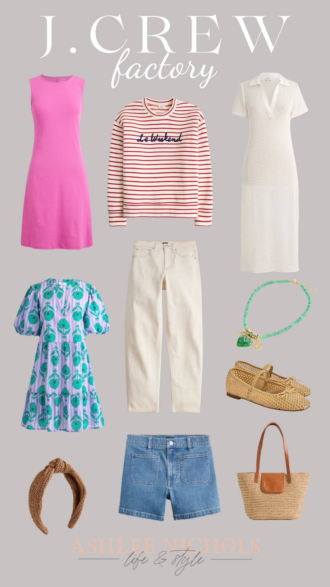J.crew
Factory spring styles